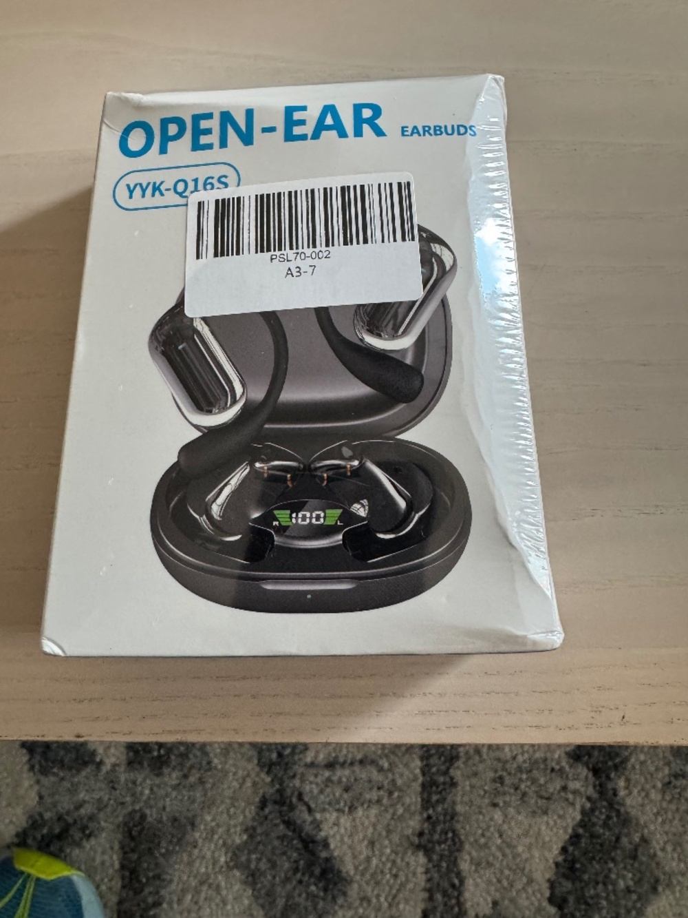YYK-Q16S earbuds  YYK-Q16S Open-Ear Wireless Bluetooth Earbuds w/Charging Case